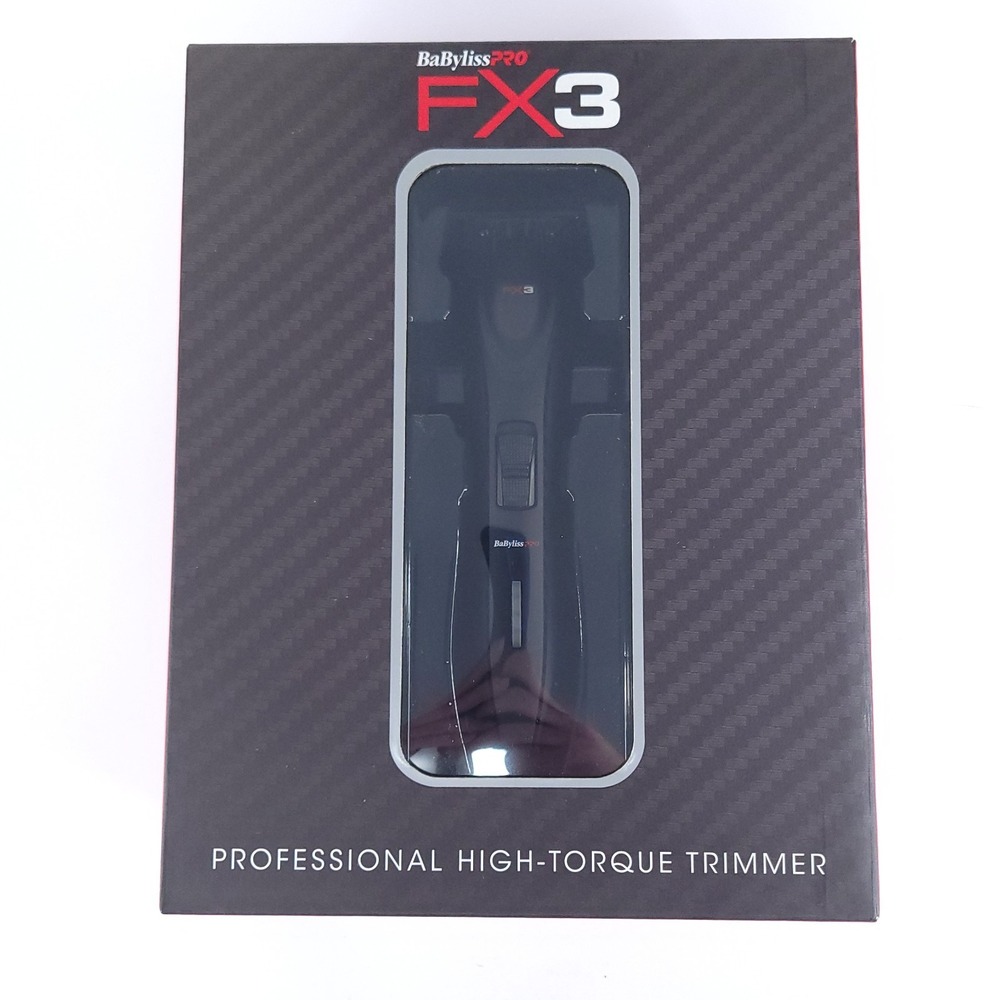 Babyliss Pro FX3 Professional High-Torque Trimmer Black FXX3TB